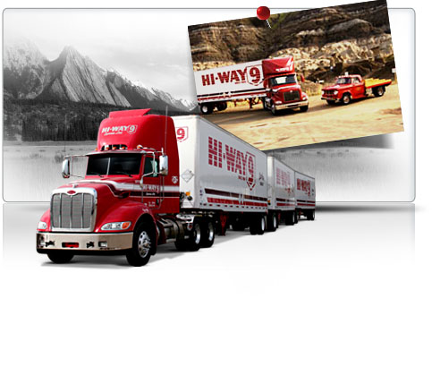 Hi-Way 9 Freight transportation, trucking and logistics - Site map