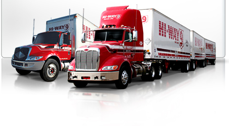 Hiway9 LTL, truckload freight transportation, Alberta, Western Canada